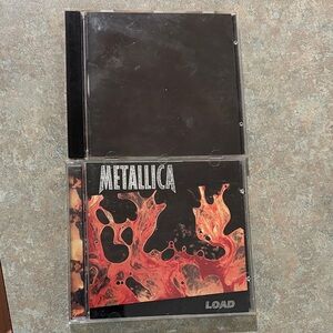 Metallica Load CD and The Black Album CD